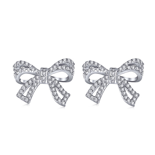 [Elowen Jewels ]Dainty Bow Shape Earrings