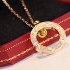 [Elowen jewels ]LOVE NECKLACE ADJUSTABLE ROSE GOLD