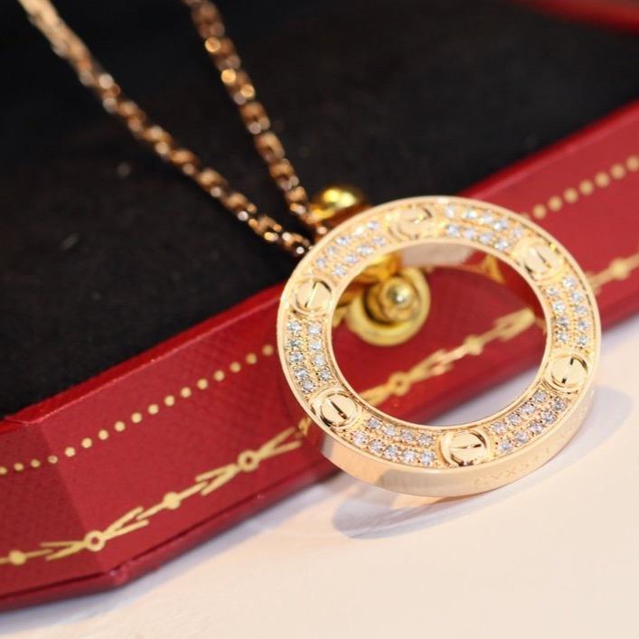 [Elowen Jewels] LIEBES-HALSKETTE ROSÉGOLD VERSTELLBAR