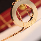 [Elowen jewels ]LOVE NECKLACE ADJUSTABLE ROSE GOLD