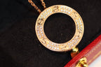 [Elowen jewels ]LOVE NECKLACE ADJUSTABLE ROSE GOLD