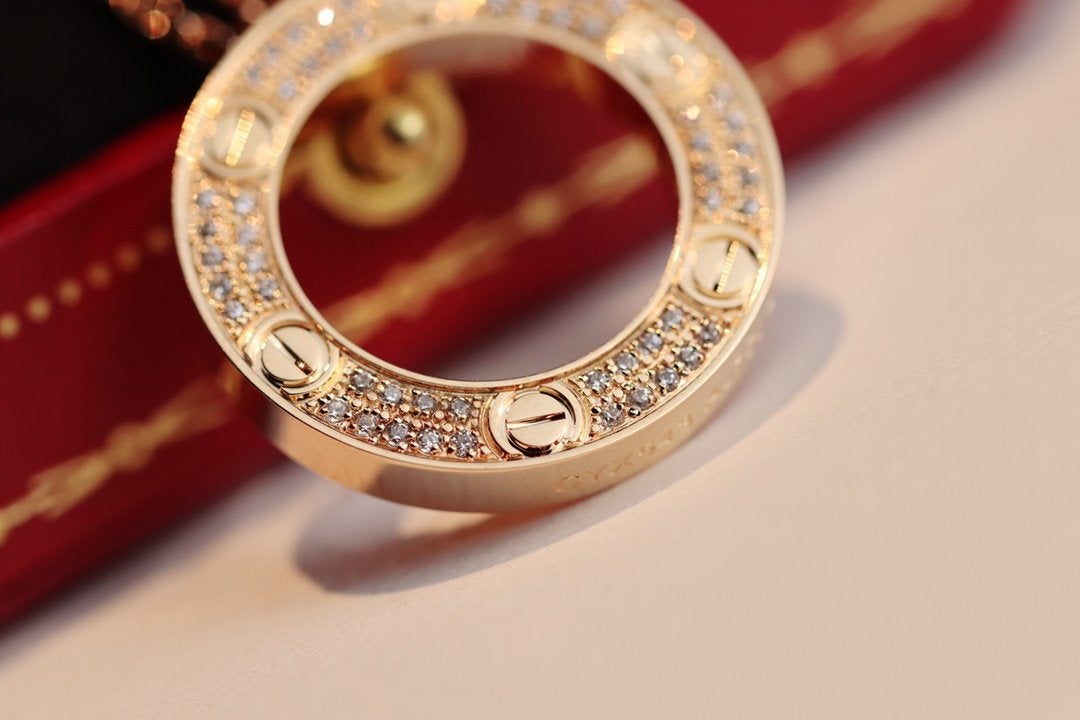 [Elowen Jewels] LIEBES-HALSKETTE ROSÉGOLD VERSTELLBAR