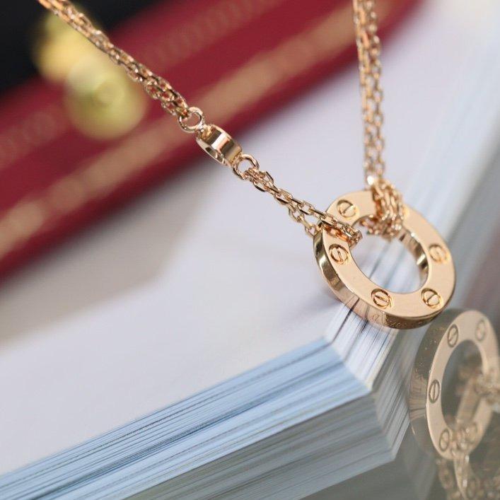 [Elowen jewels ]LIEBESKETTE VERSTELLBAR ROSEGOLD 2 DIAMANTEN