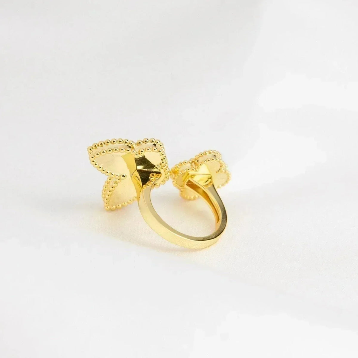 [Elowen jewels ]LUCKY BETWEEN THE FINGER RING