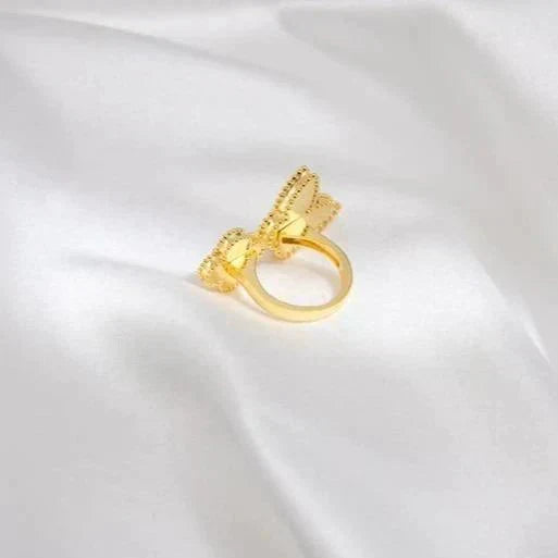 [Elowen jewels ]LUCKY BETWEEN THE FINGER RING