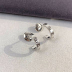 [Elowen jewels ]LOVE EARRINGS 2.65MM SILVER