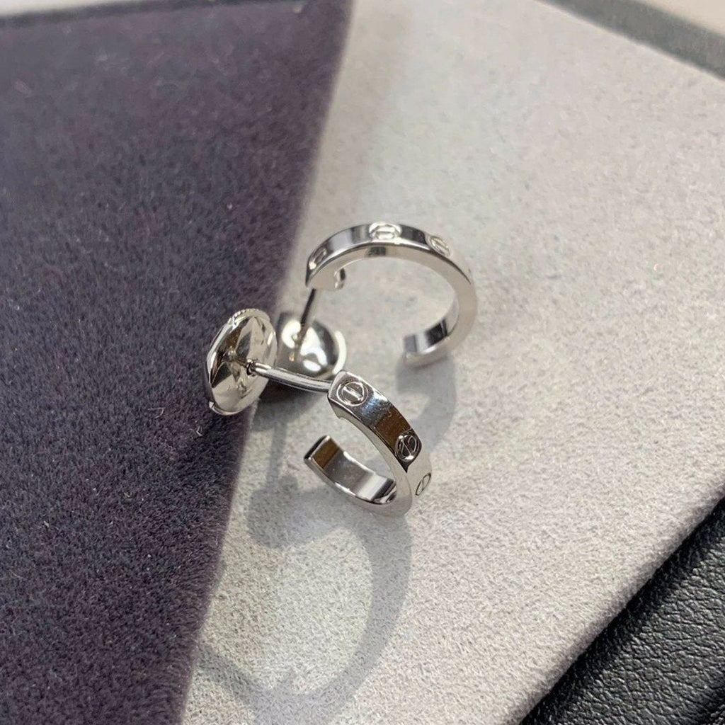 [Elowen jewels ]LOVE EARRINGS 2.65MM SILVER