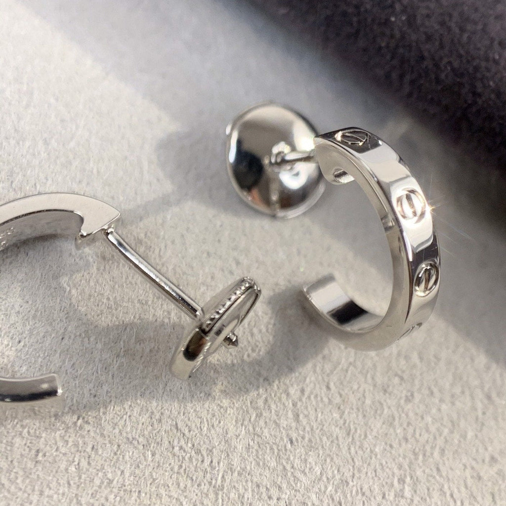 [Elowen jewels ]LOVE EARRINGS 2.65MM SILVER