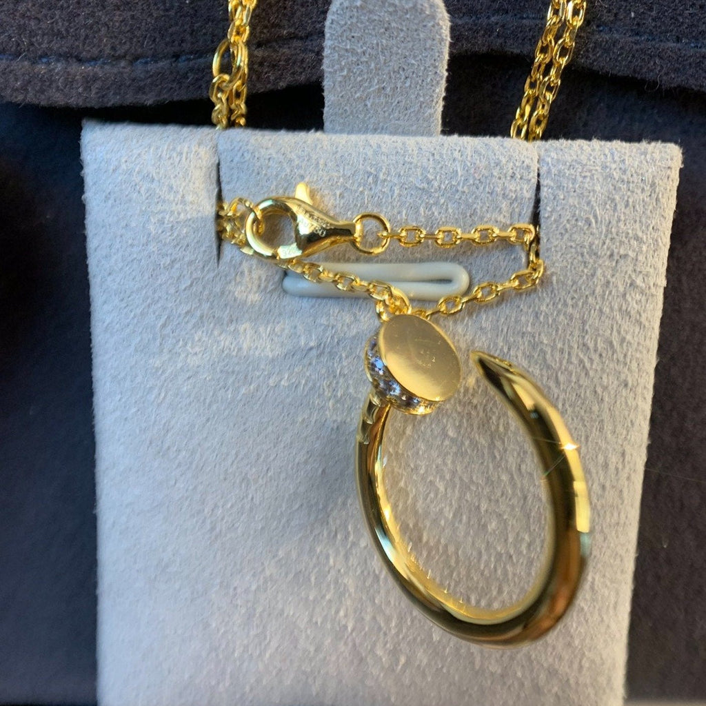[Elowen jewels ]JUSTE NECKLACE GOLD DIAMONDS