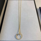 [Elowen jewels ]JUSTE NECKLACE GOLD DIAMONDS