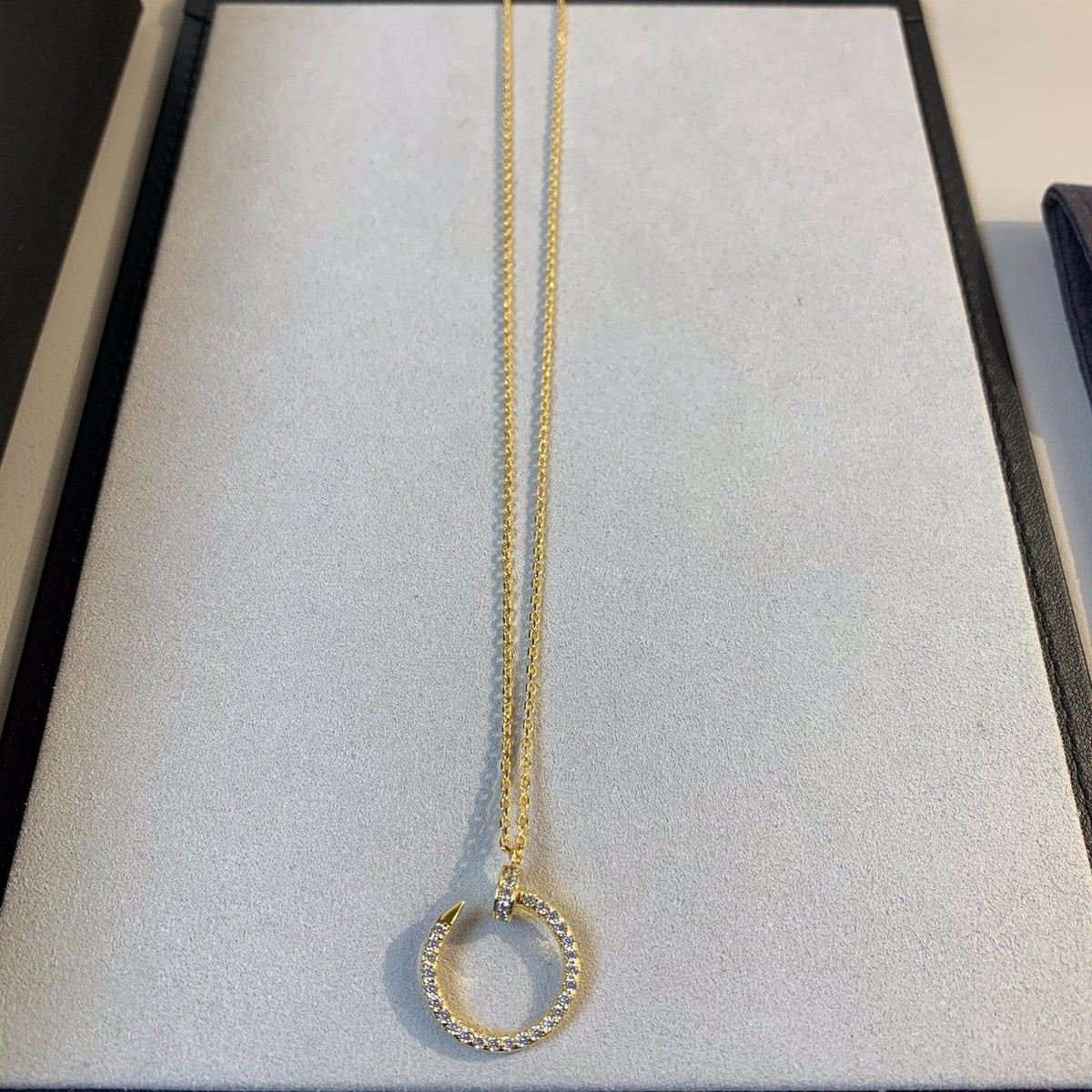 [Elowen jewels ]JUSTE NECKLACE GOLD DIAMONDS