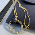 [Elowen jewels ]JUSTE NECKLACE GOLD DIAMONDS