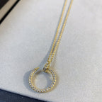 [Elowen jewels ]JUSTE NECKLACE GOLD DIAMONDS