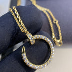 [Elowen jewels ]JUSTE NECKLACE GOLD DIAMONDS
