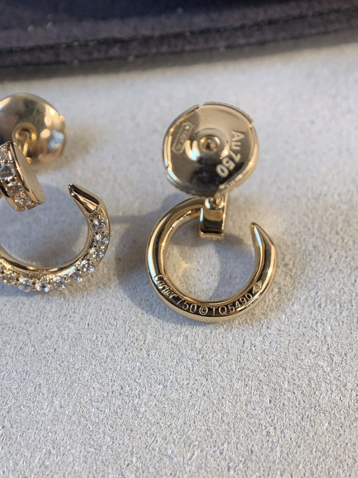 {
  "Elowen jewels": "Elowen ジュエリー",
  "JUSTE EARRINGS GOLD DIAMONDS": "JUSTE イヤリング ゴールド ダイヤモンド"
}