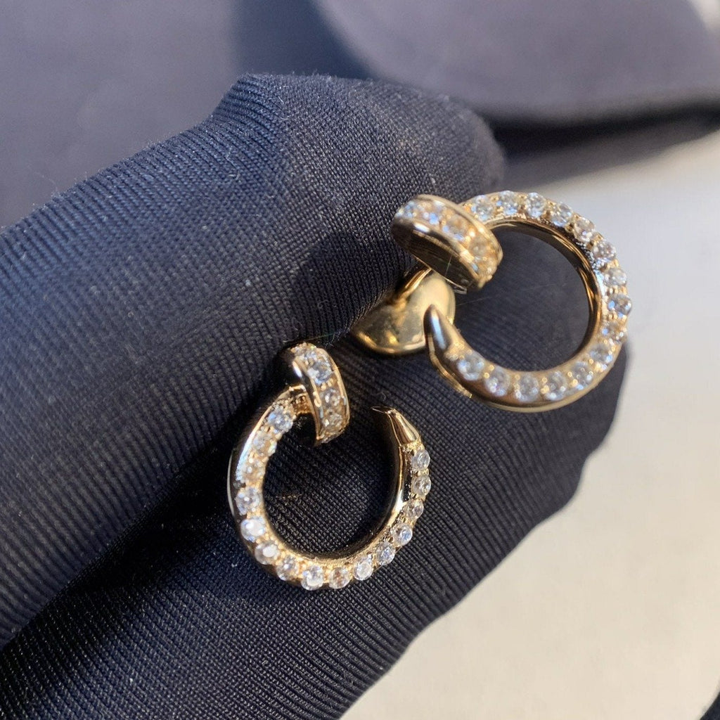 [Elowen jewels ]JUSTE OHRRINGE GOLD DIAMANTEN