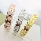 [Elowen jewels ]CLOVER BRACELET 8MM DIAMONDS
