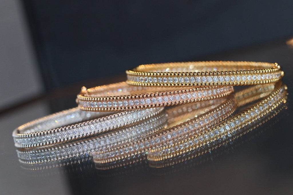 [Elowen jewels ]PERLEE DIAMANTARMBAND 1-REIHIG
