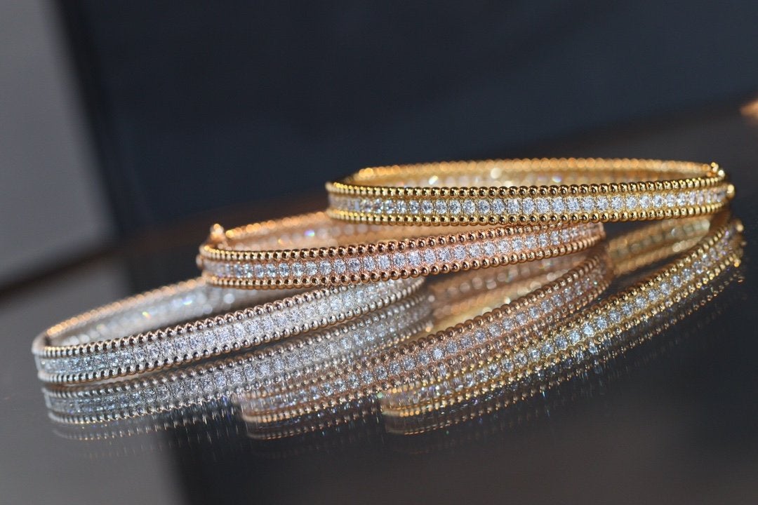 [Elowen jewels ]PERLEE DIAMANTARMBAND 1-REIHIG