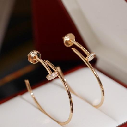 [Elowen jewels ]JUSTE EARRINGS DIAMONDS 1.8MM