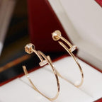 [Elowen jewels ]JUSTE EARRINGS DIAMONDS 1.8MM