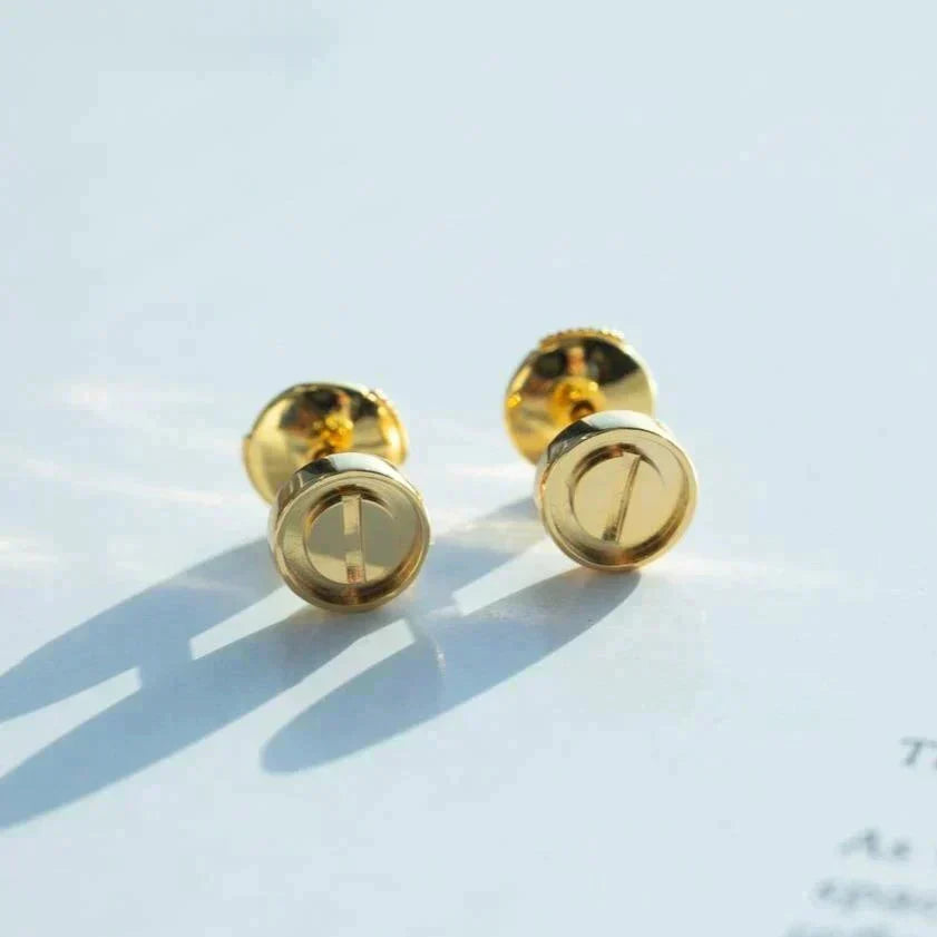[Elowen jewels ]LOVE EARRINGS GOLD 10MM
