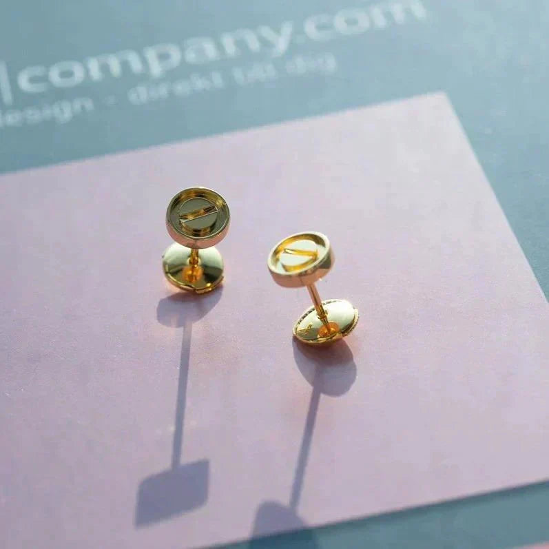 [Elowen jewels ]LOVE EARRINGS GOLD 10MM