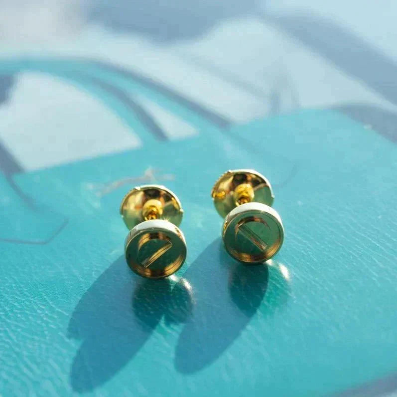[Elowen jewels ]LOVE EARRINGS GOLD 10MM