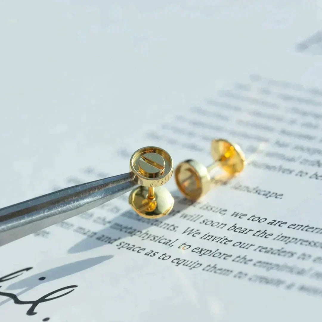 [Elowen jewels ]LOVE EARRINGS GOLD 10MM