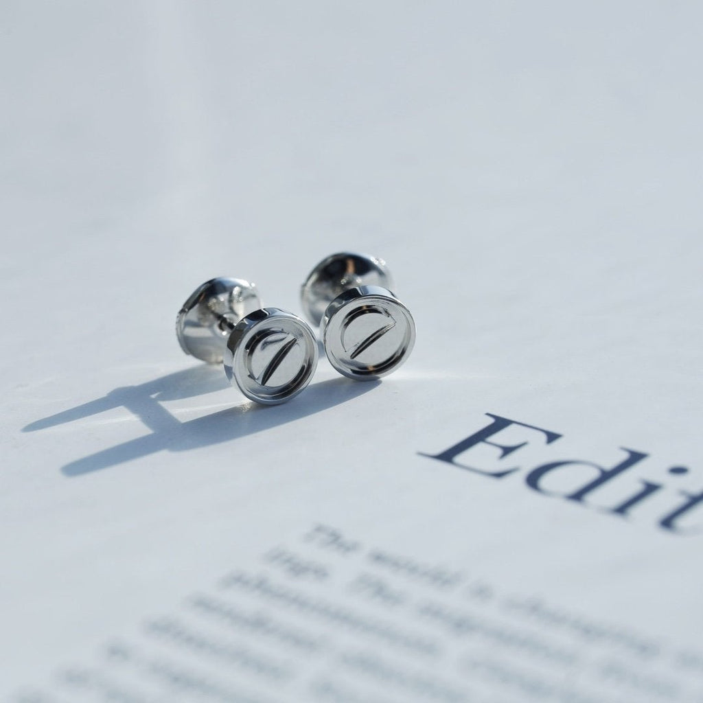 [Elowen jewels ]LIEBES-OHRRINGE SILBER 10MM
