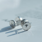 [Elowen jewels ]LIEBES-OHRRINGE SILBER 10MM