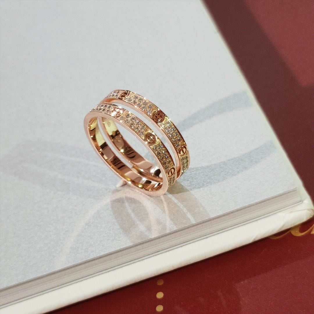 [Elowen jewels ]LOVE RING 2.65MM DIAMOND