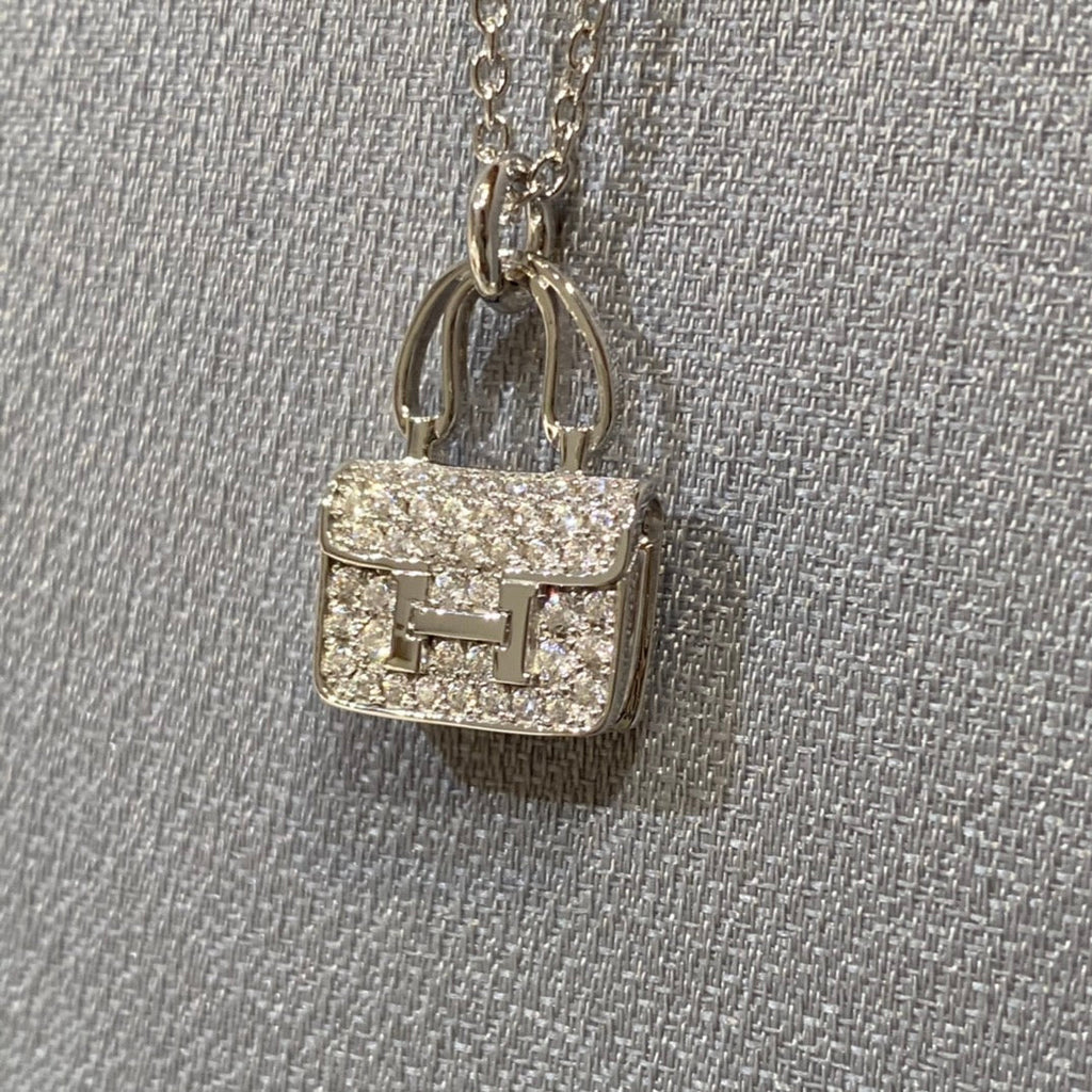 [Elowen jewels ]CONSTANCE PEDANT DIAMOND NECKLACE