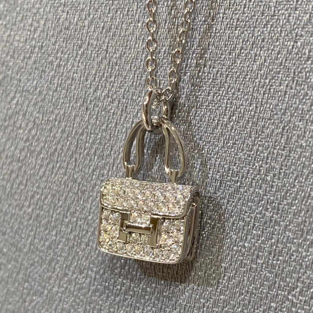 [Elowen jewels ]CONSTANCE PEDANT DIAMOND NECKLACE