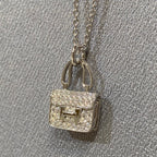 [Elowen jewels ]CONSTANCE PEDANT DIAMOND NECKLACE