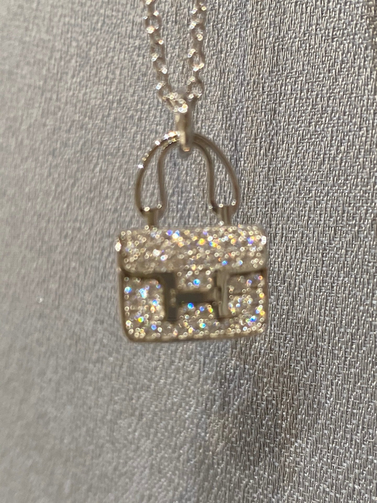 [Elowen jewels ]CONSTANCE PEDANT DIAMOND NECKLACE