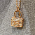 [Elowen jewels ]CONSTANCE PEDANT DIAMOND NECKLACE