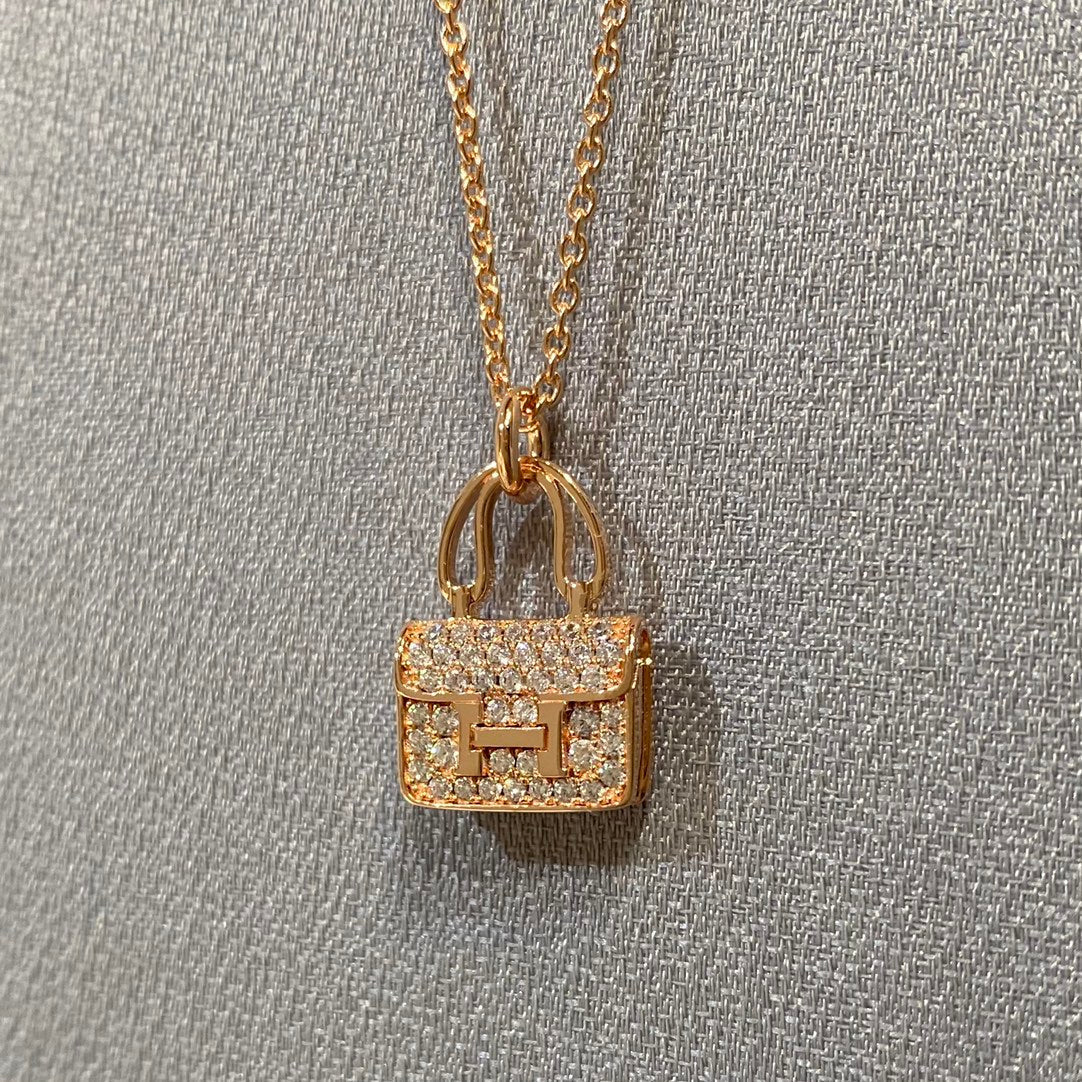 [Elowen jewels ]CONSTANCE PEDANT DIAMOND NECKLACE