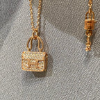 [Elowen jewels ]CONSTANCE PEDANT DIAMOND NECKLACE