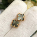 [Elowen jewels ]CLOVER MINI GOLD EARRINGS
