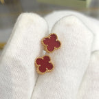 [Elowen jewels ]CLOVER MINI GOLD EARRINGS