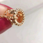 [Elowen jewels ]PERLEE ANHÄNGER-HALSKETTE GOLD / ROSÉGOLD