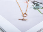 [Elowen jewels ]ECHAPPEE NECKLACE PINK GOLD