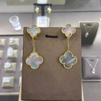 [Elowen jewels ]CLOVER 2 MOTIFS  EARRINGS (MULTIPLE CHOICESC