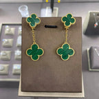 [Elowen jewels ]CLOVER 2 MOTIFS  EARRINGS (MULTIPLE CHOICESC