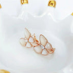 [Elowen jewels ]SCHMETTERLINGS-OHRRINGE AUS PERLMUTT UND DIAMANTEN