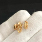 [Elowen jewels ]CHAINE SMALL EARRINGS GOLD AND SILVER
