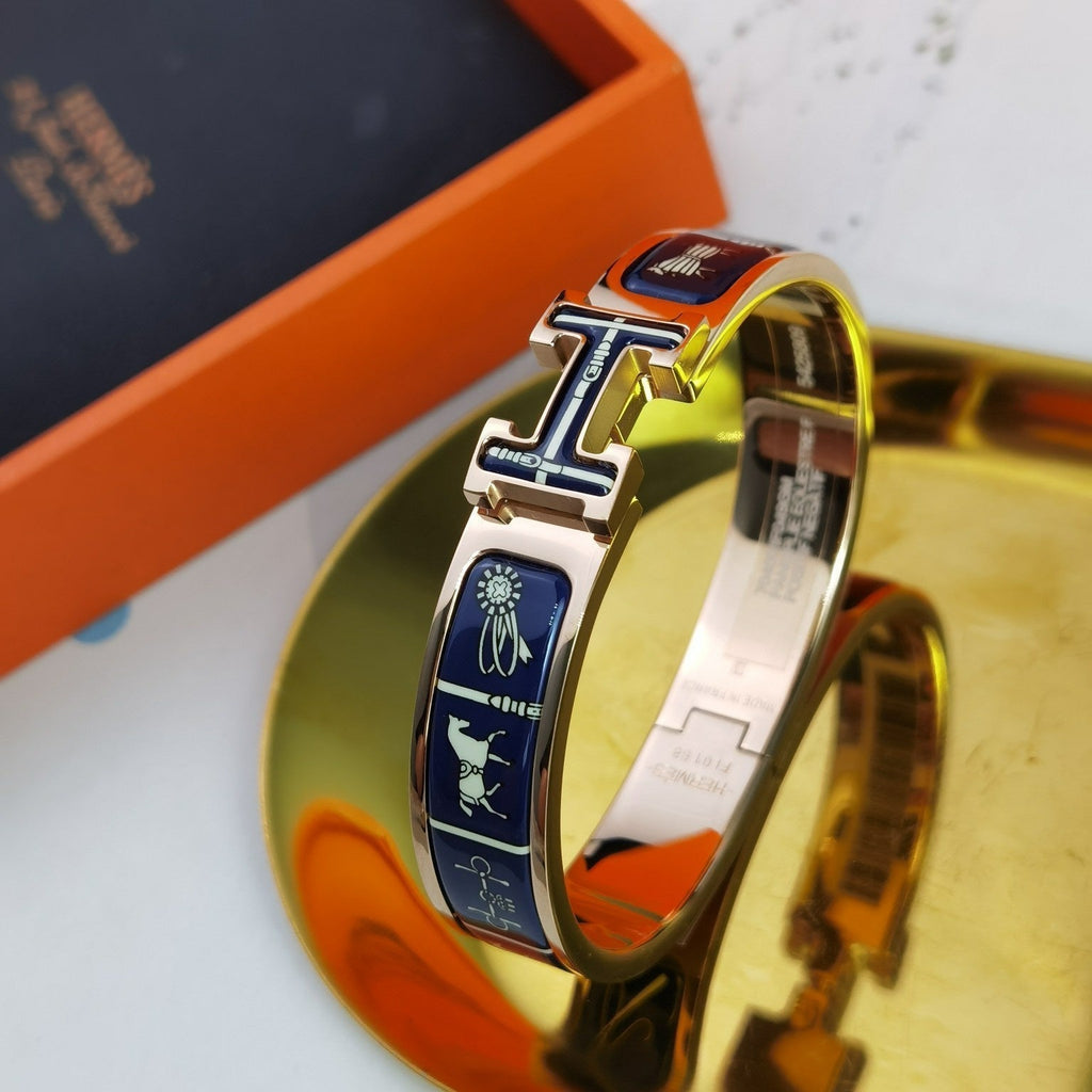 [Elowen jewels ]H COUVERTURES ARMBAND DUNKELBLAU