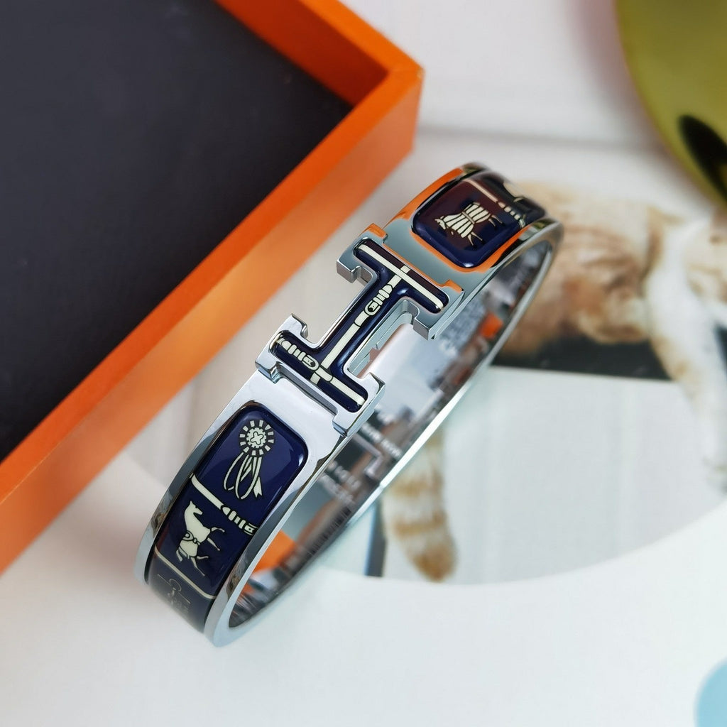 [Elowen jewels ]H COUVERTURES ARMBAND DUNKELBLAU