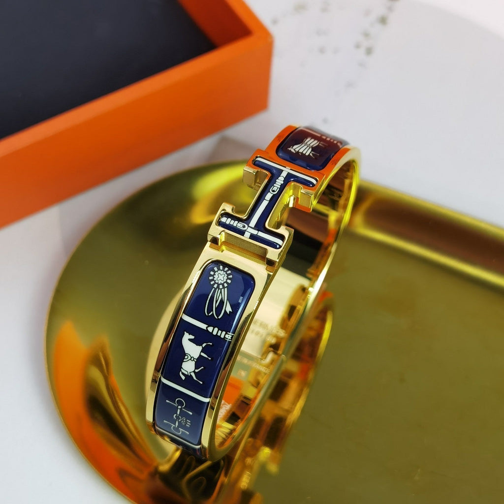 [Elowen jewels ]H COUVERTURES ARMBAND DUNKELBLAU